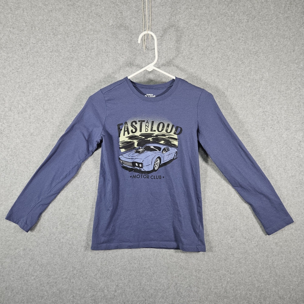 OshKosh B'gosh Fast & Loud Long Sleeve Tee - Blue
